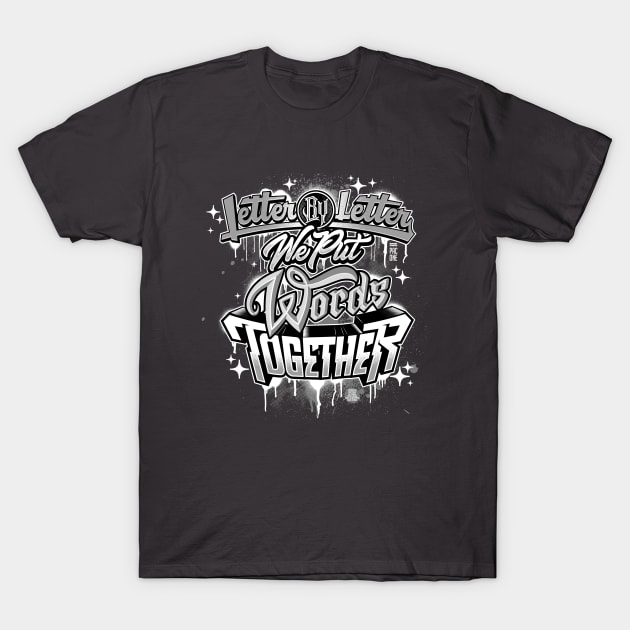 Letter By letter T-Shirt by trev4000